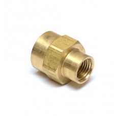 FasParts Brass Reducing Pipe Female Coupling Adaptor Adapter Connector Fitting 1/2" NPT Female - 1/4" NPT Female - B0131CDORE